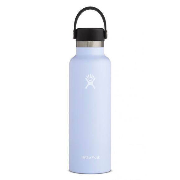 21 oz. Hydro Flask NEW Authentic FOG With Blue Flex Boot Accessory Rare Color - Picture 2 of 4
